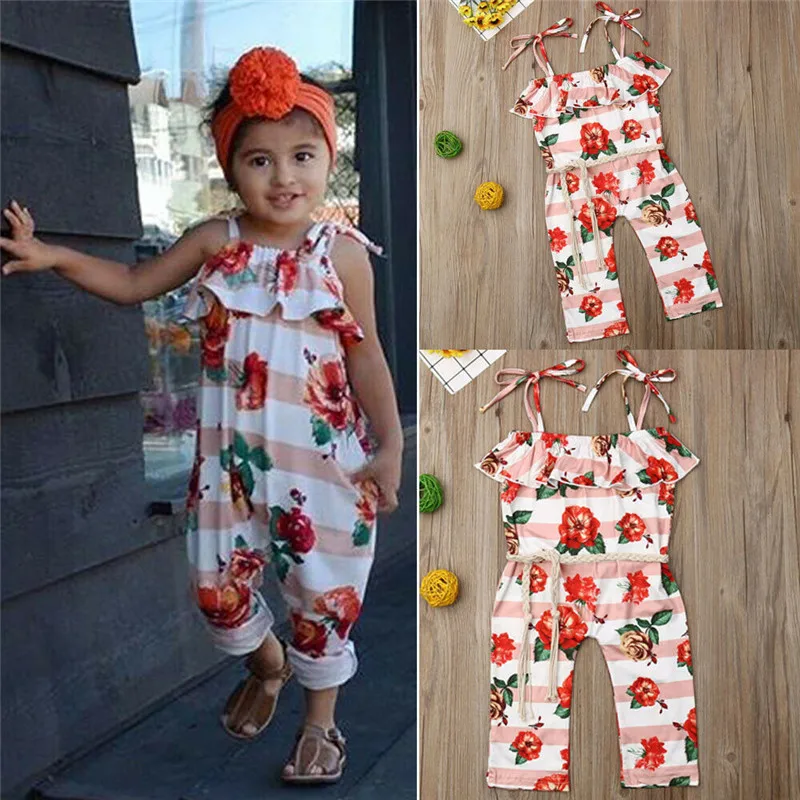 Одежда для малышей из одного предмета девочек Комбинезон одежда подвижных игр с