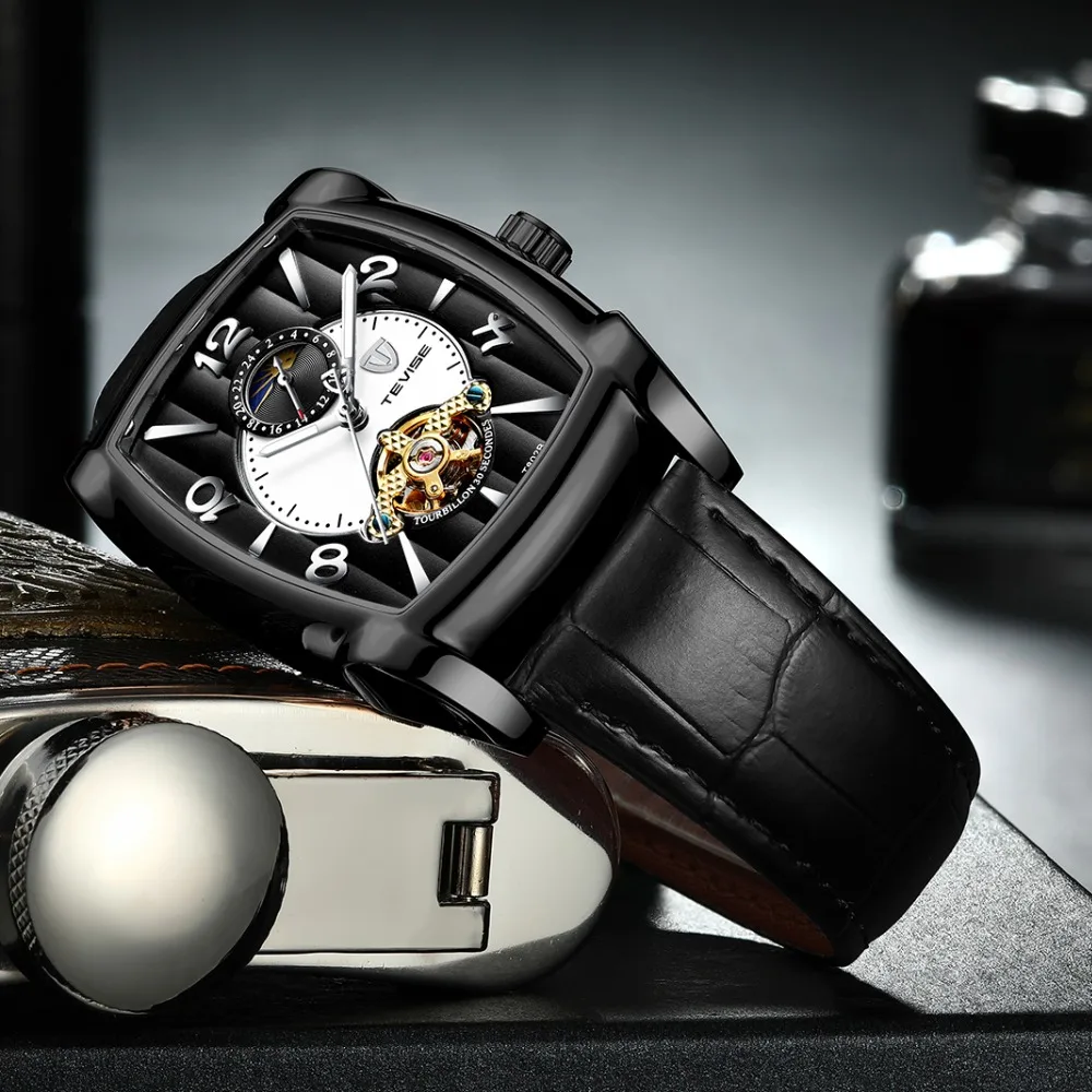 Tevise мужские часы Топ бренд класса люкс автоматические механические