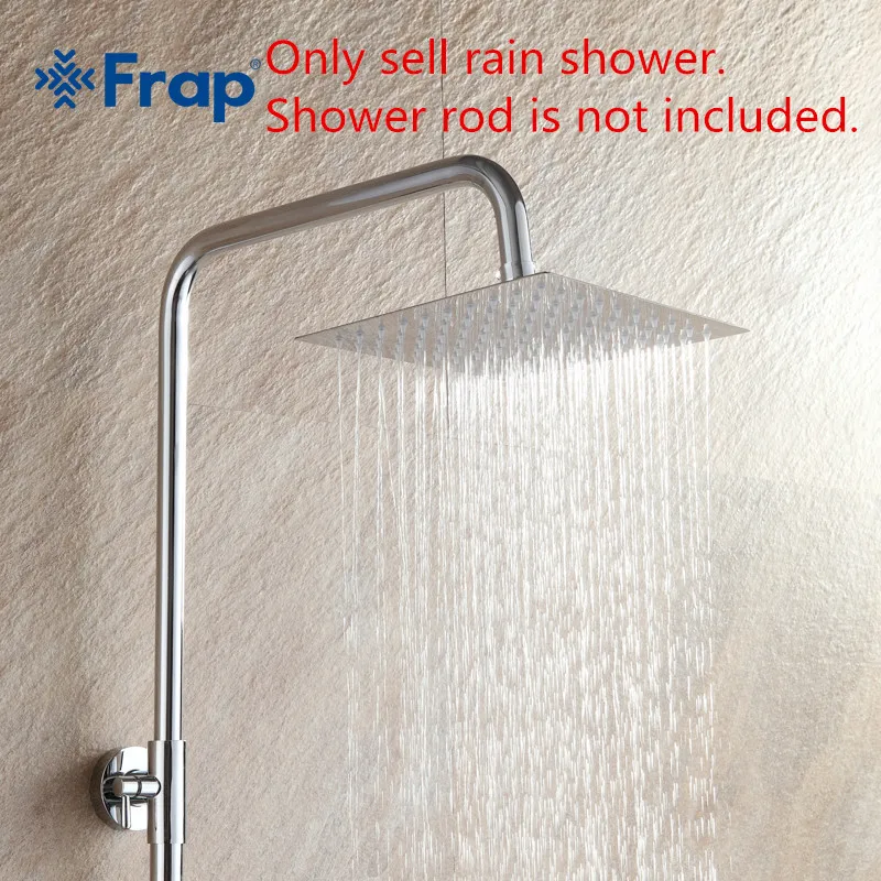 Насадка для душа квадратная из нержавеющей стали 200 200*304 мм|steel shower|stainless steel