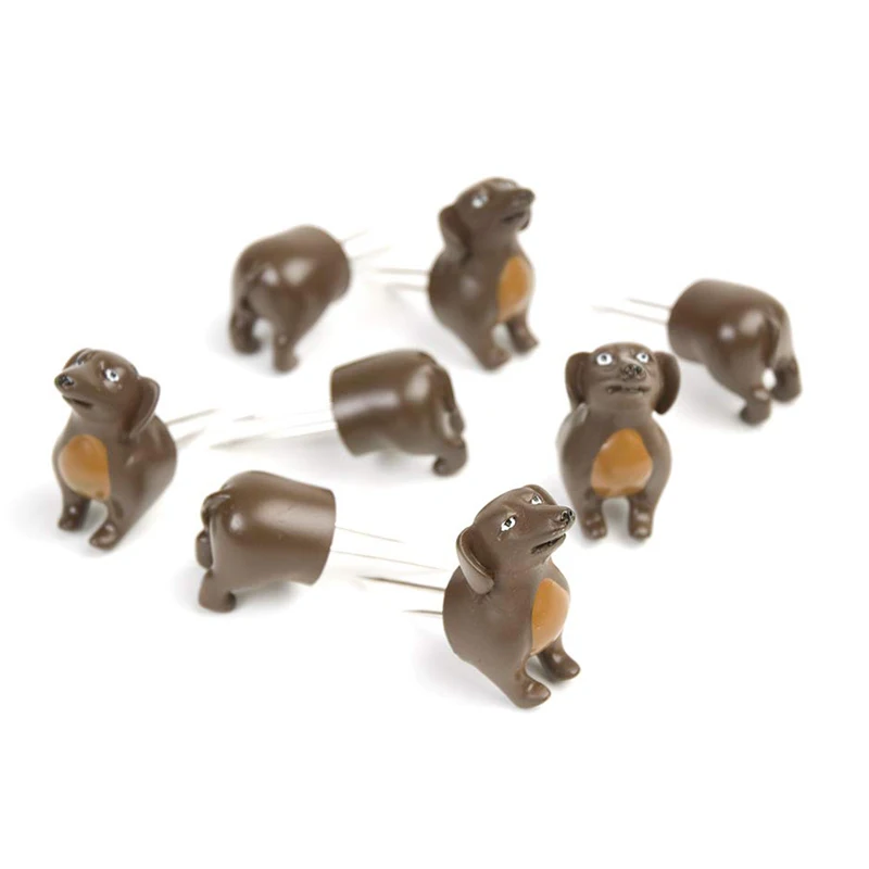 8 шт. держатели для фруктов в виде животных|accessories camping|accessories for toyota corollaaccessories brown