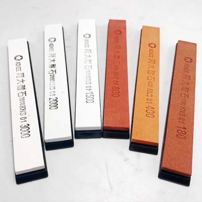 6 шт. шлифовальный камень кухонный станок брусок с фиксированным углом нож для