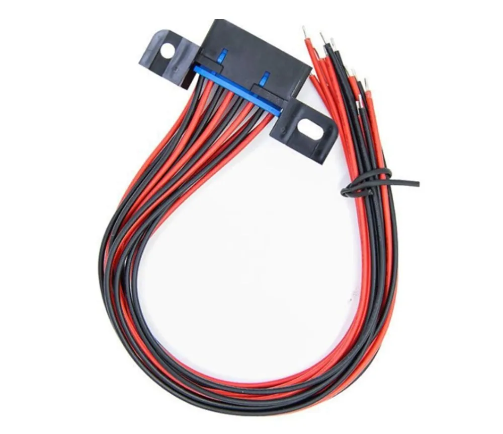 J1962F OBD2 16 Pin гнездовой разъем фиксированный жгут женский конструктор тире порт с полным кабелем