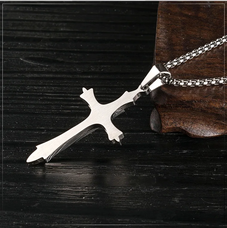 Ожерелье с подвеской в виде креста из стерлингового серебра 2019|Подвески| |