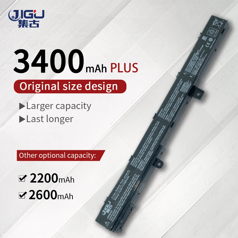 

JIGU Laptop Battery A41N1308 A31N1319 FOR ASUS X451 X551 X451C X551C 4CELLS