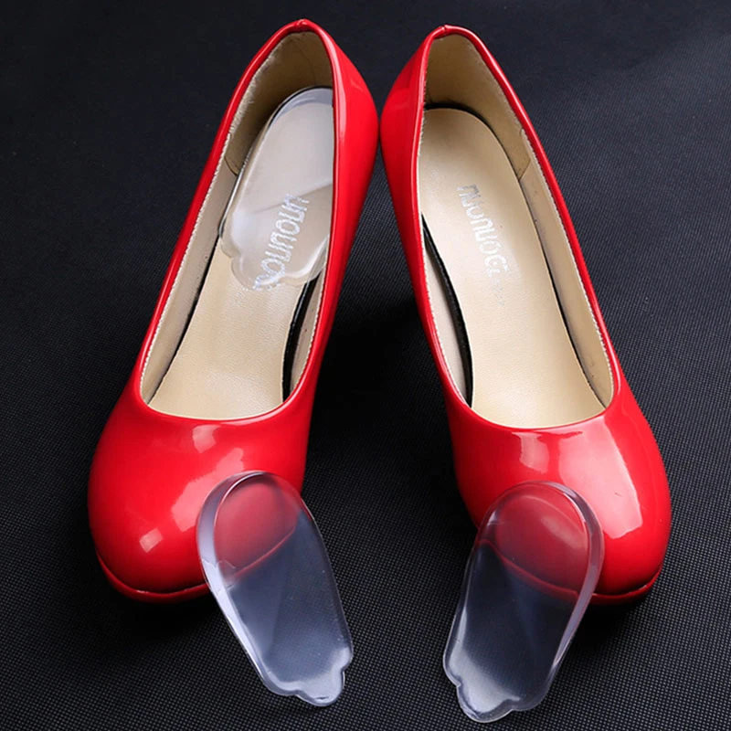 5 пар невидимые силиконовые накладки на половину стопы|high heels foot pad|foot gel cushionspad feet |