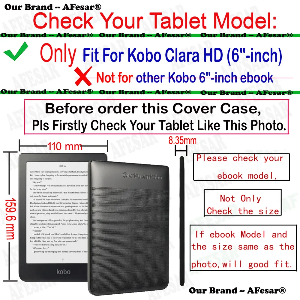 Для Rakuten Kobo Clara HD 6 дюймов Ультратонкий Мягкий ТПУ чехол для планшета читалка Кожаный чехол Магнитная сна флип подходит N249