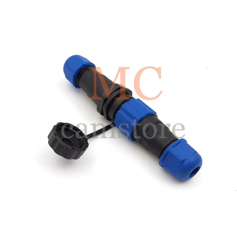 SD13 водонепроницаемый разъем 7 ПИН кода промышленный силовой кабель светодиодный