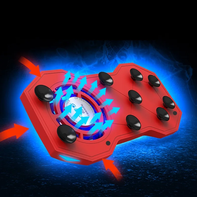 Охлаждающая подставка для мобильного телефона с ручкой бесшумный игровой