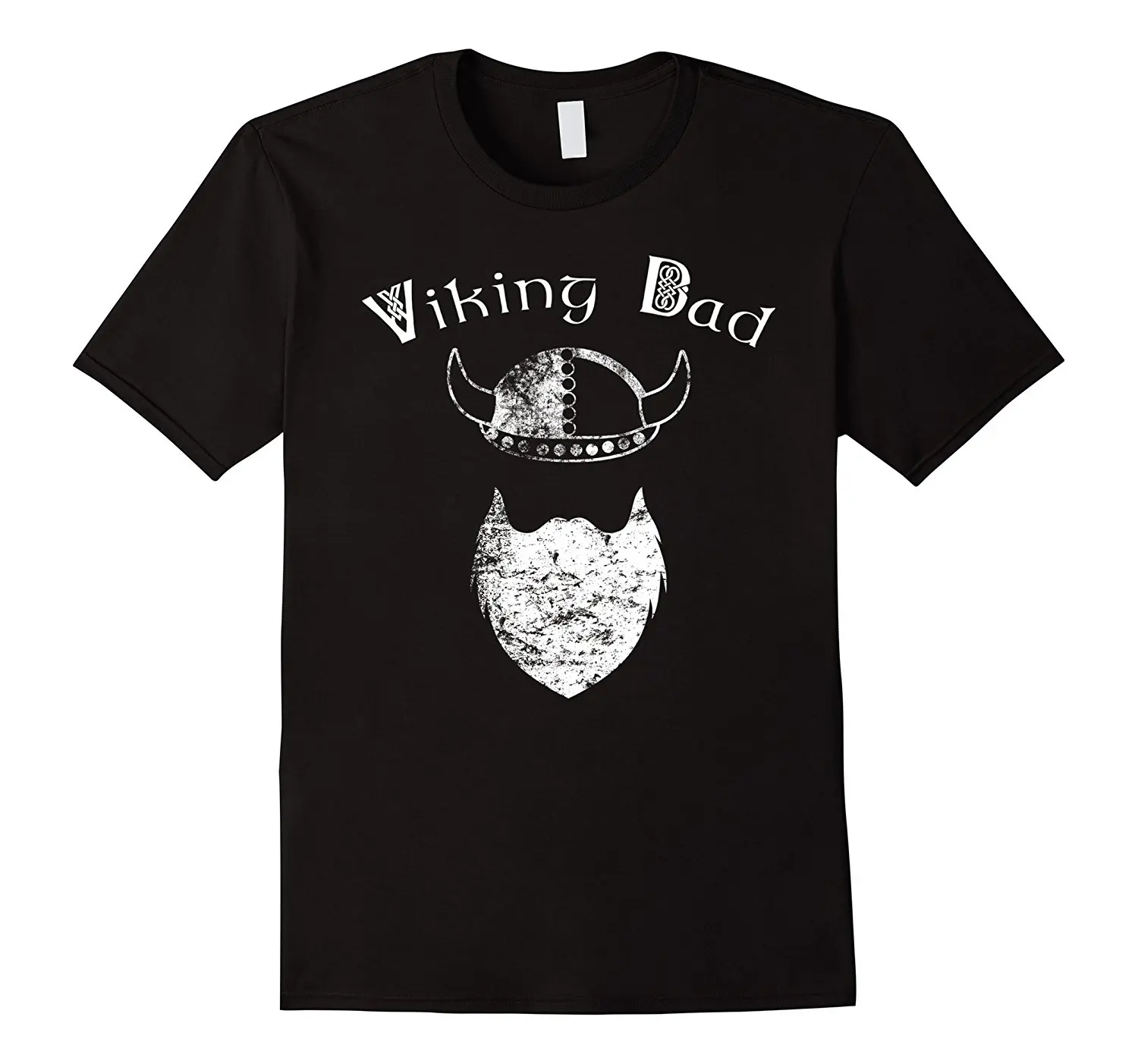 Мужская футболка Viking Dad с бородой и викингом свободные хлопковые футболки для
