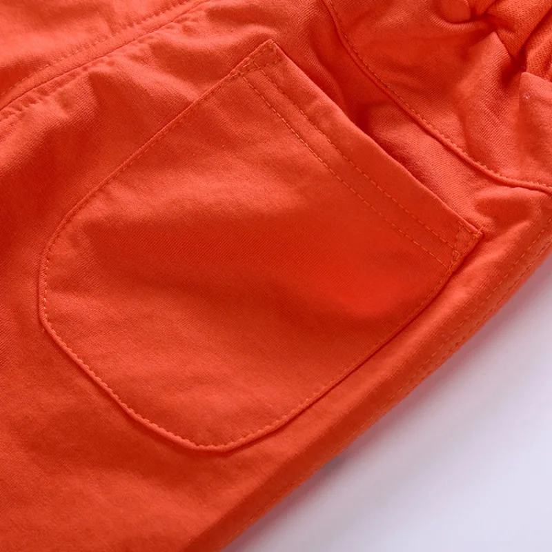 2018 детский летний костюм для мальчиков хлопковый Детский в полоску с короткими