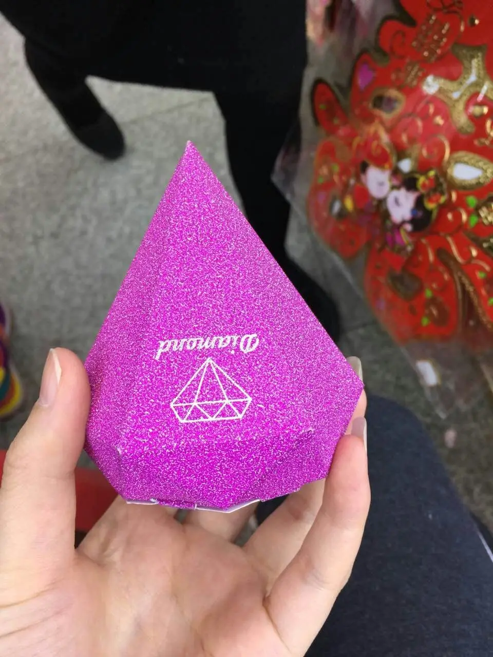 2017 блестящие алмазные украшения Свадебная коробка для конфет 100 шт. дня рождения