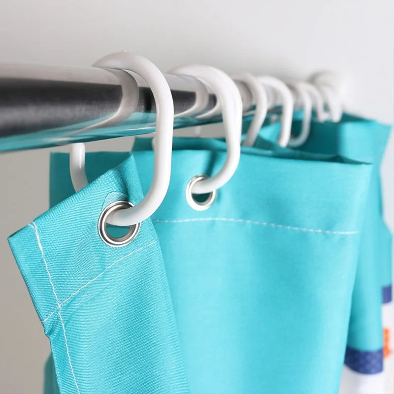 Аксессуары для штор 12 шт./компл. крючок занавесок вешалка кольцо ванны драпировка