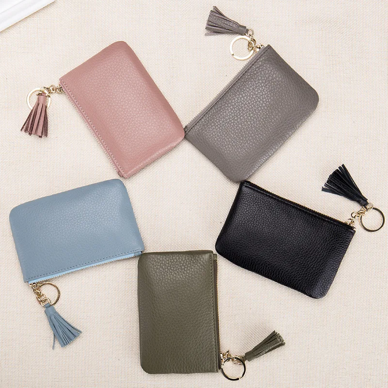 Роскошный кошелек для мелочи COMFORSKIN из натуральной кожи в европейском и