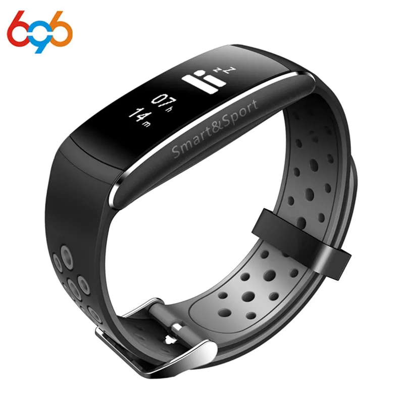 696 Smart Bracelet Heart Rate Monitor Fitness Tracker Bluetooth Wristband IP68 Waterproof Sport for Android | Электроника