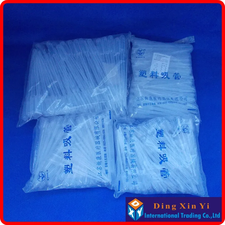 

(100pieces/lot) Plastic Disposable 3ML Transfer Pasteur Pipettes Pipet Dropper 3ml Graduated Pipettes