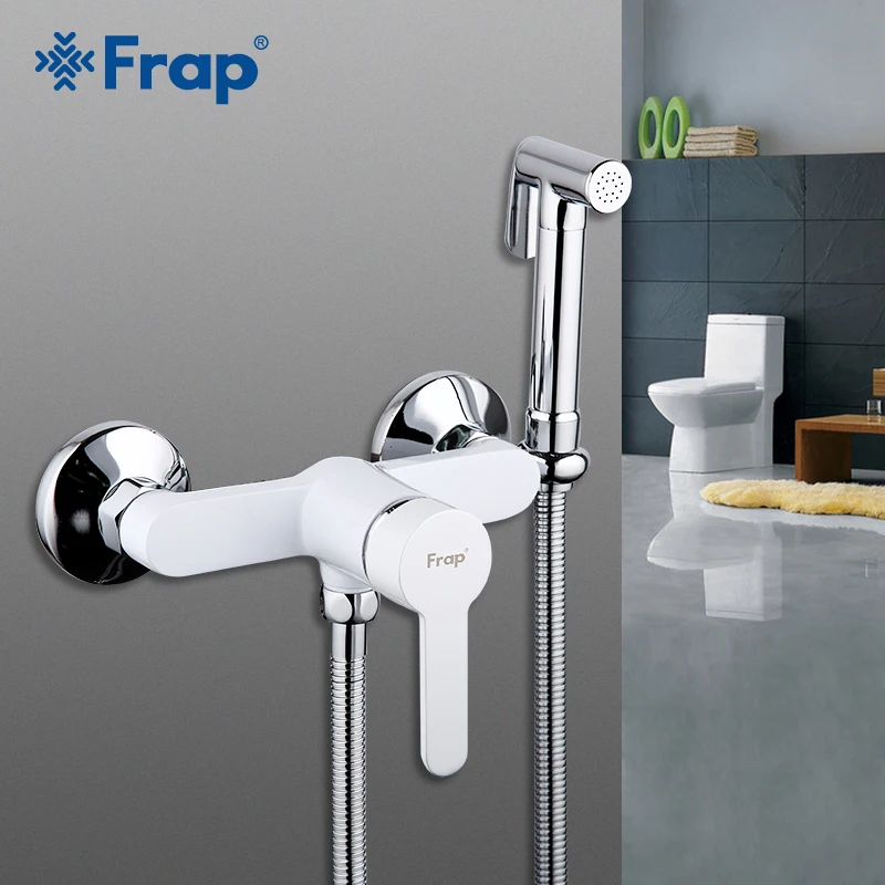 Современный белый смеситель для биде настенный душа|Смесители биде| |