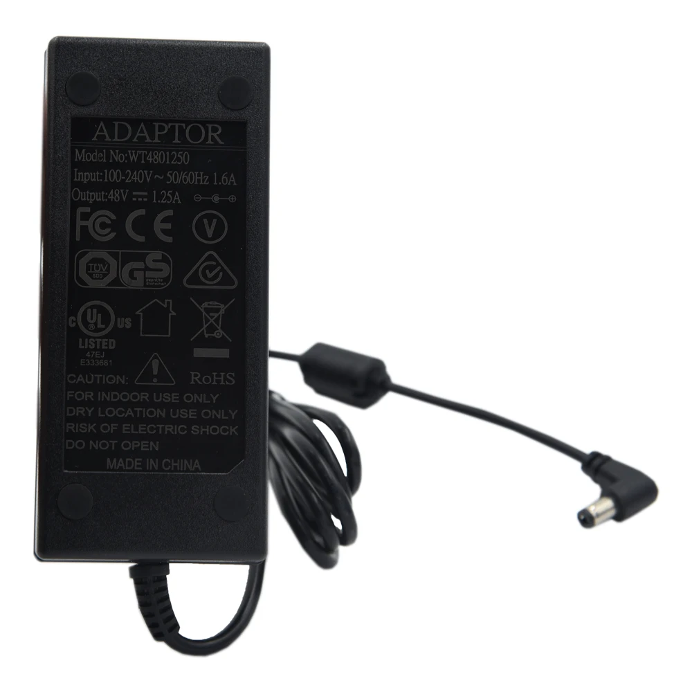 48 в 60 Вт 8 портов Gigabit Power over Ethernet PoE инжектор для устройств 802.3af | Безопасность и