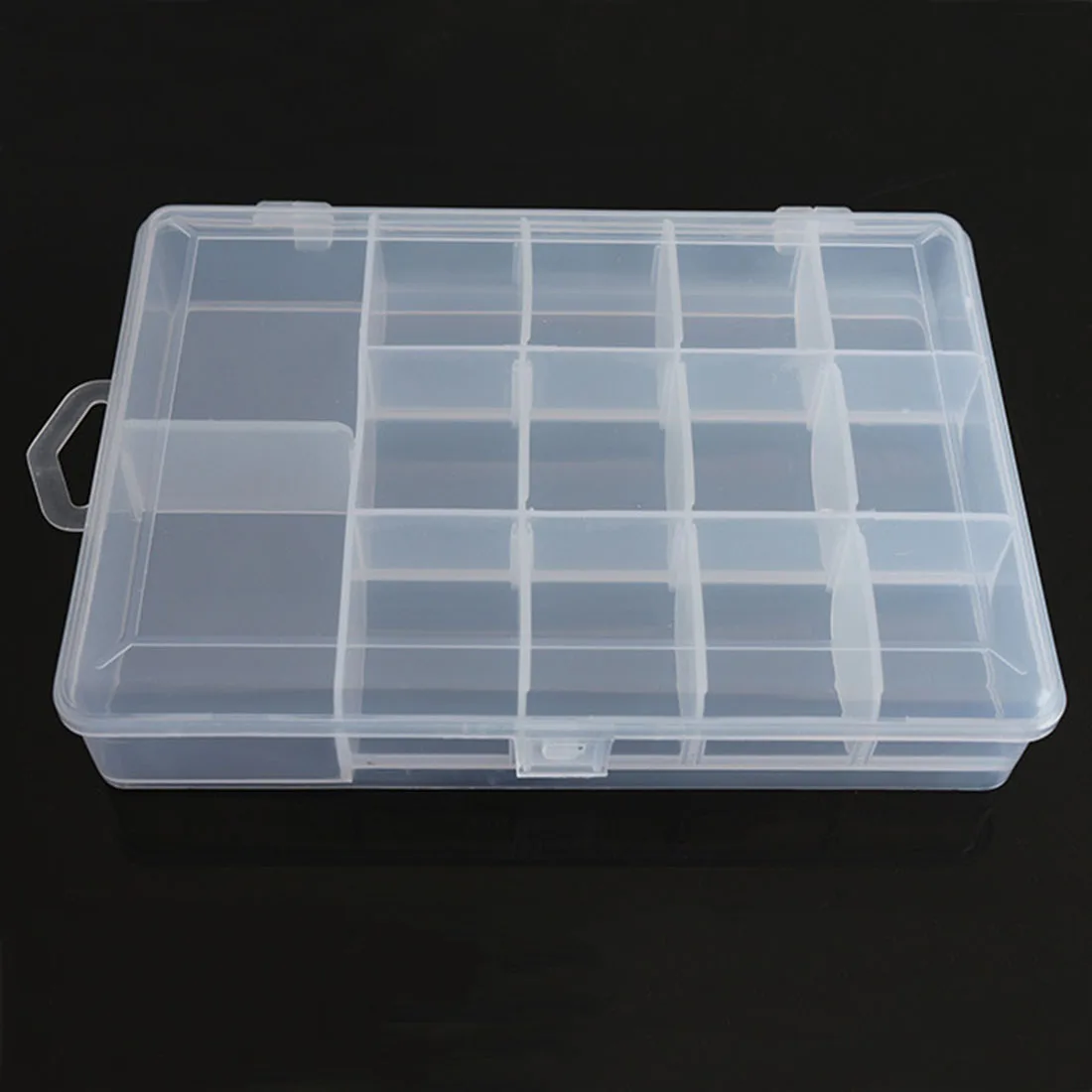 Регулируемый 14 сетки съемные электронные компоненты коробка для хранения в