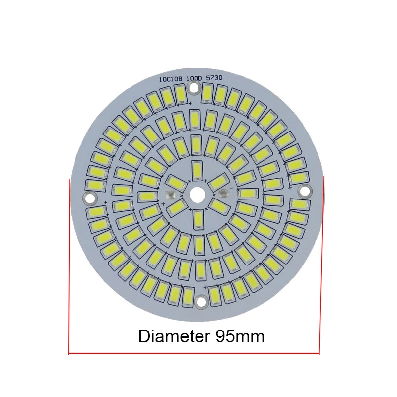 30 Вт, 40 Вт, 50 Вт, 60 Вт, 70 Вт, 100 Вт, 120 Вт, 150 Вт, SMD 5730 светодиодный PCB модуль с алюминиевой пластиной, лампочка, светодиодный светильник с высоким заливом, Светодиодный промышленный