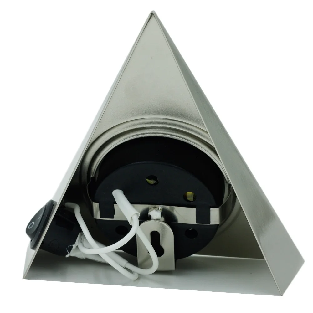 Trianglei светодиодный светильник для шкафа 3 Вт Мини AC85-265V SMD2835 мини белый или теплый