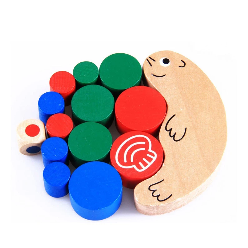 Детские Обучающие деревянные игрушки Chanycore модель 4168 балансирующая морская