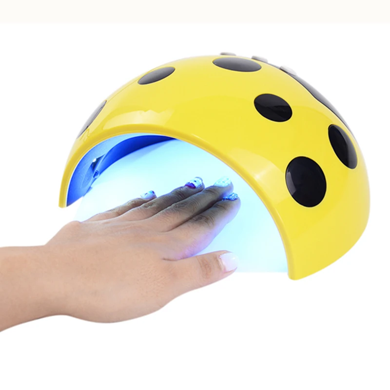 24 Вт лампа для ногтей USB с датчиком лака Клей 8 светодиодный S УФ Мультфильм