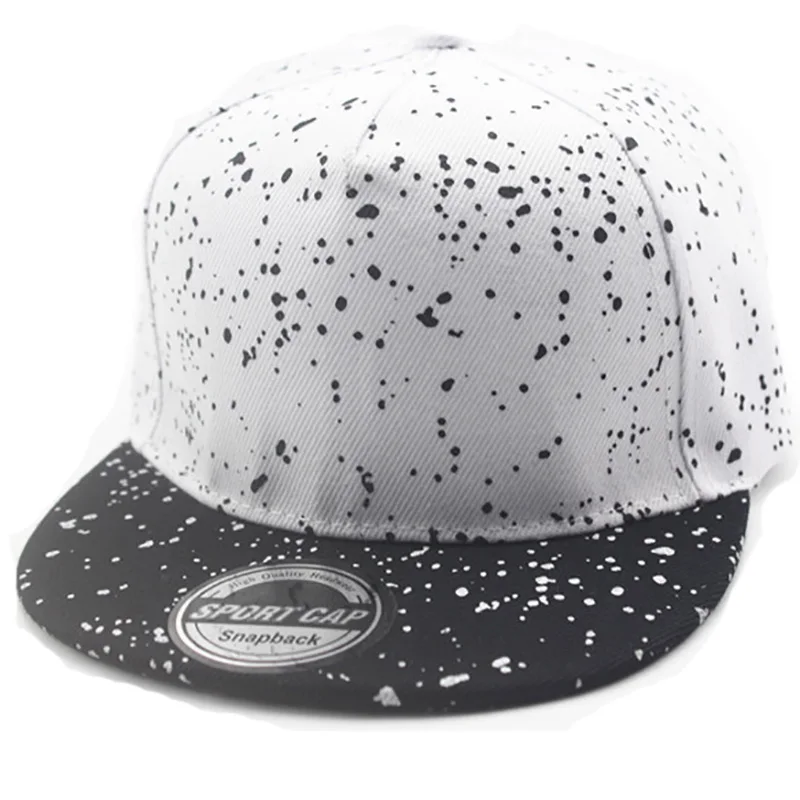 Детская бейсбольная кепка со снежинками граффити для спорта на открытом воздухе