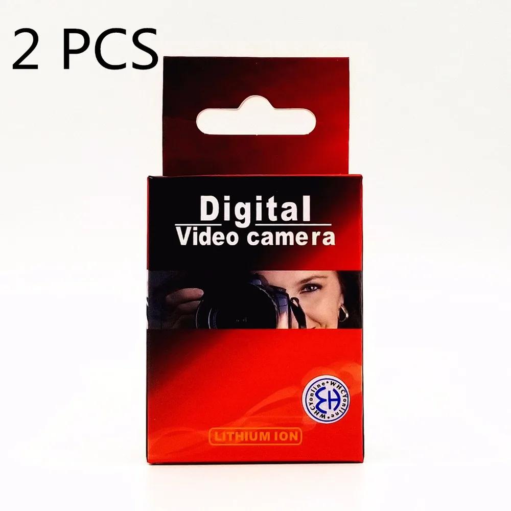 WHCYonline 2 шт. 1800 мАч флэш-аккумулятор для цифровой камеры E6 LPE6 Canon EOS 5D2 5D3 7D 6D 70D 60D Mark II