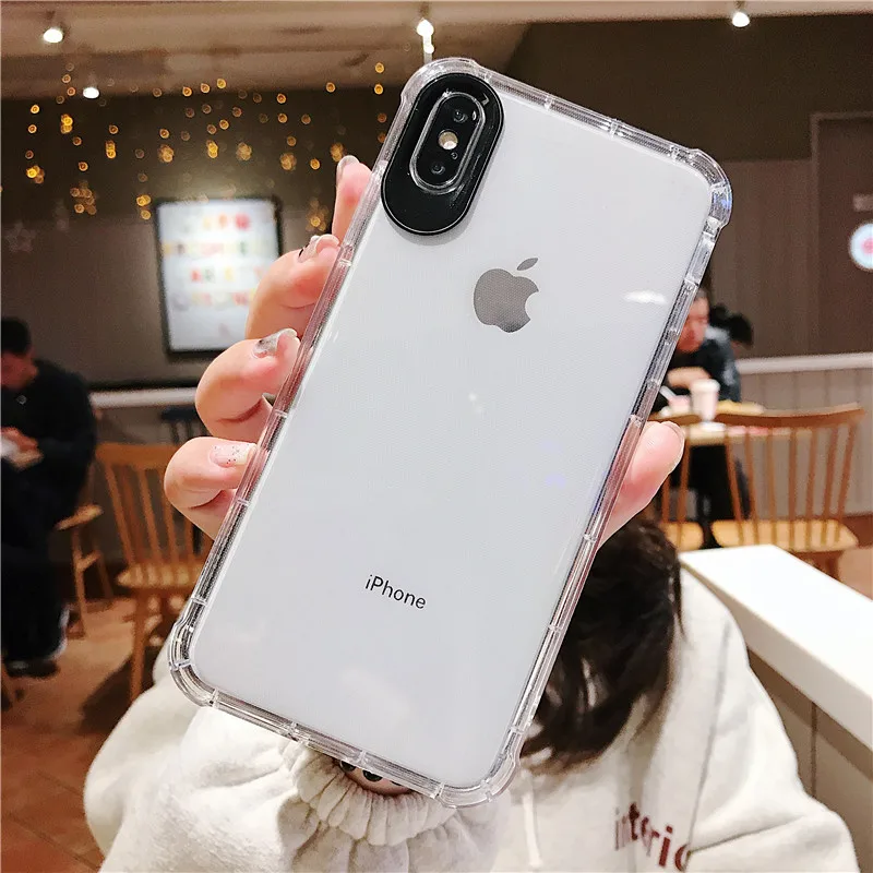 Роскошный противоударный защитный чехол для телефона iPhone 6 6S 7 8 plus X XR XS MAX