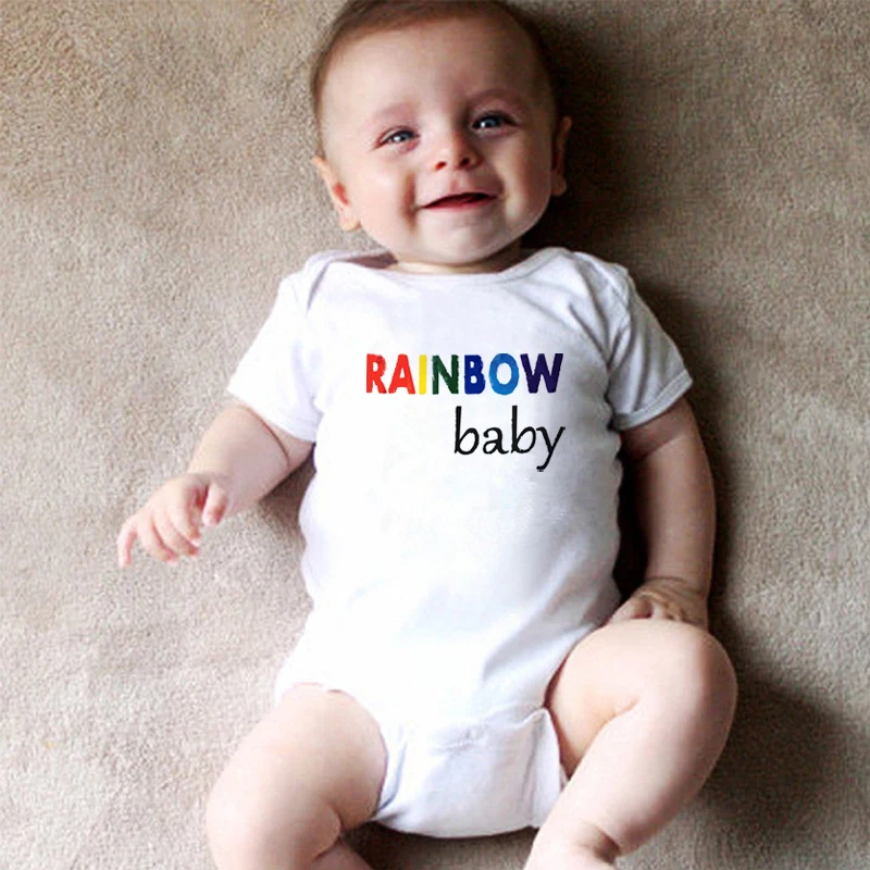 DERMSPE/хлопковый комбинезон с короткими рукавами и надписью для новорожденных