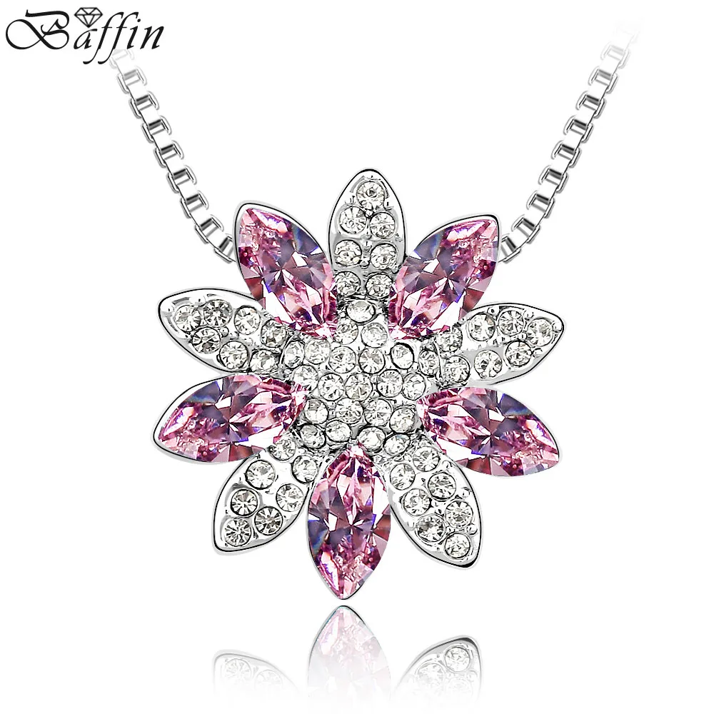Женское колье с кристаллами Swarovski|pendant shade|bijoux pendantbijoux imitation |