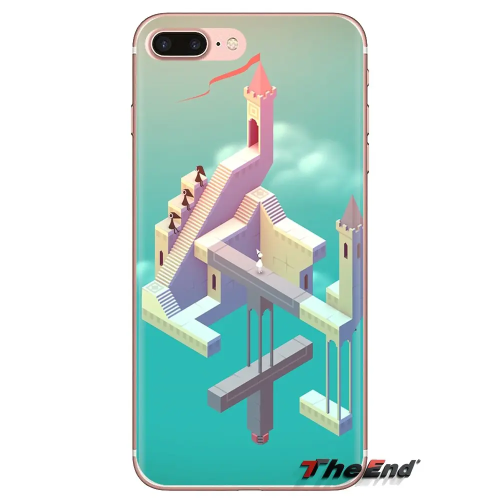 Monument Valley игровые обои для Sony Xperia Z Z1 Z2 Z3 Z5 compact M2 M4 M5 C4 E3 T3 XA Huawei Mate 7 8 Y3II мягкие чехлы |