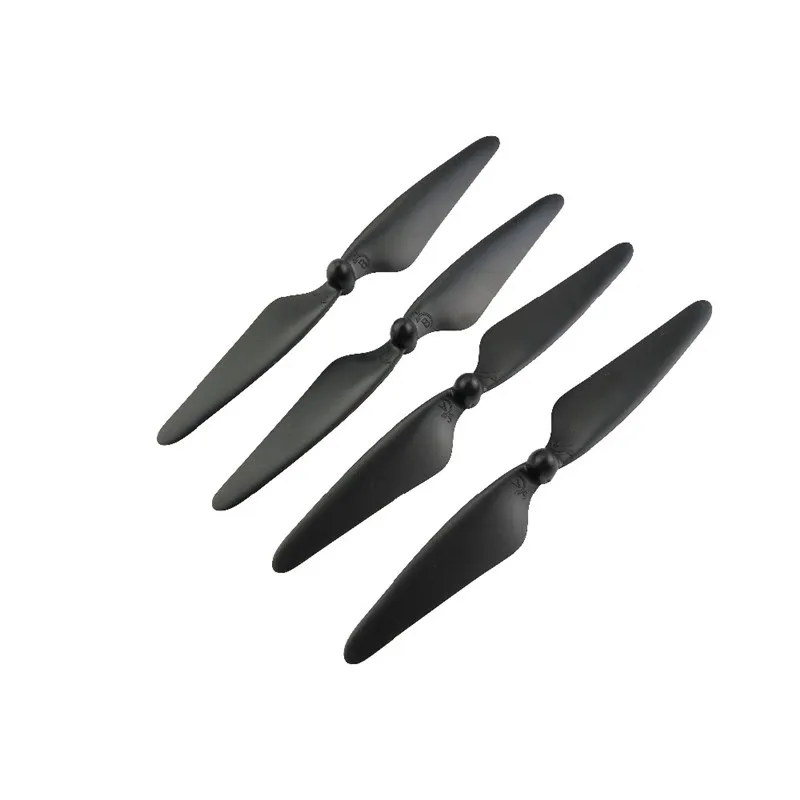 2 пары лезвий CW/CCW и 4 шт защитное кольцо для Hubsan H501S H501A H501C H501M W Pro RC вертолет черный |