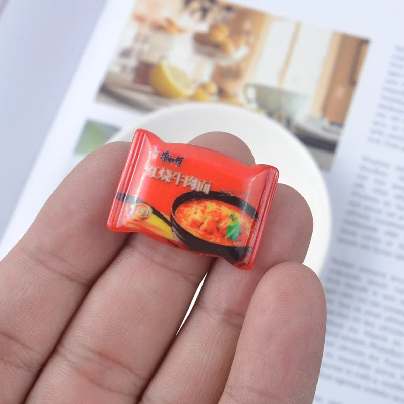 8 шт. куклы-миниатюрюры еды имитация лапши быстрого приготовления игровой