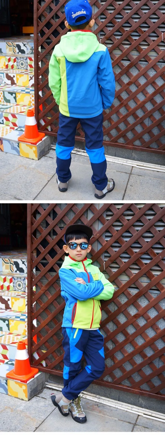 Детские зимние уличные спортивные штаны брюки водонепроницаемые флисовые