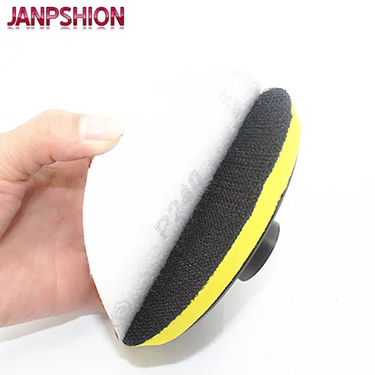 JANPSHION 50 шт. шлифовальная бумага наждачная бумага Флокирование самоклеющиеся для Sander " 180 мм Grits 60 80 120 180 240 красный круглый