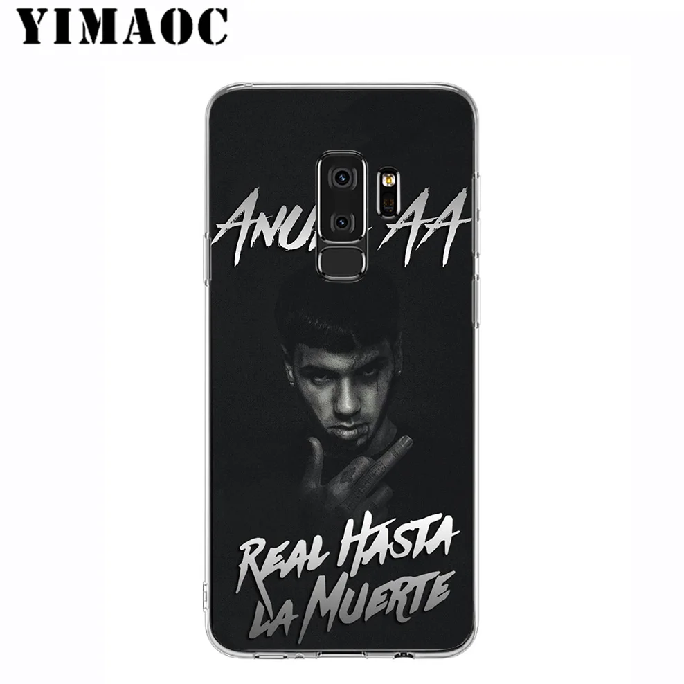 Anuel aa озуна в стиле хип-хоп мягкий силиконовый чехол для samsung Galaxy S10 S10E S9 S8 плюс S7 S6