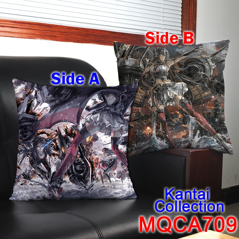 45x45 см Декоративные подушки под заказ Kantai Collection Yamato мягкие двухсторонние с