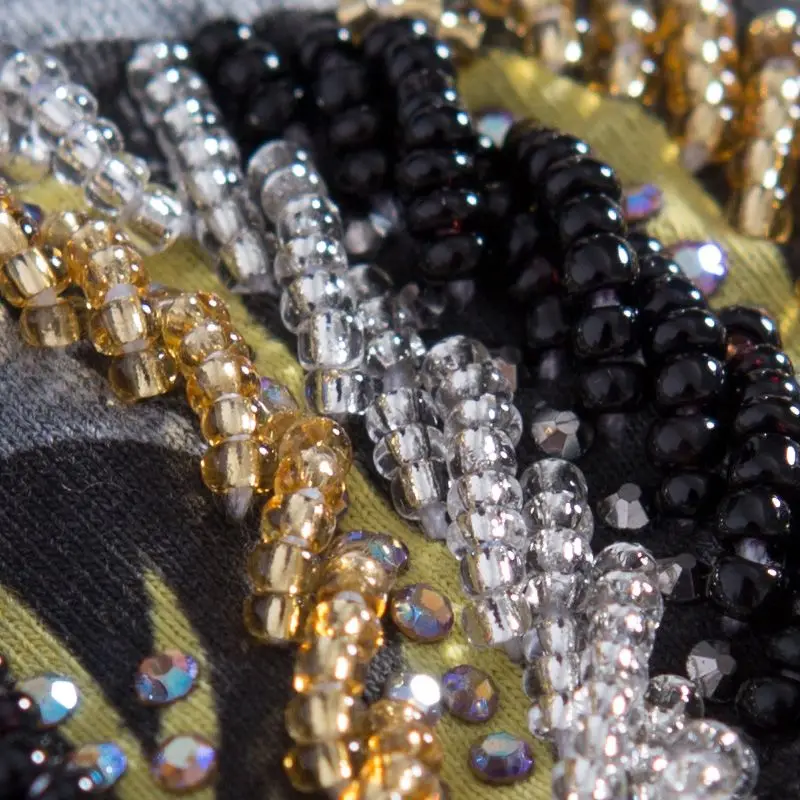 Летняя футболка в полоску с бусинами и рыбками Женская рабочая одежда топы