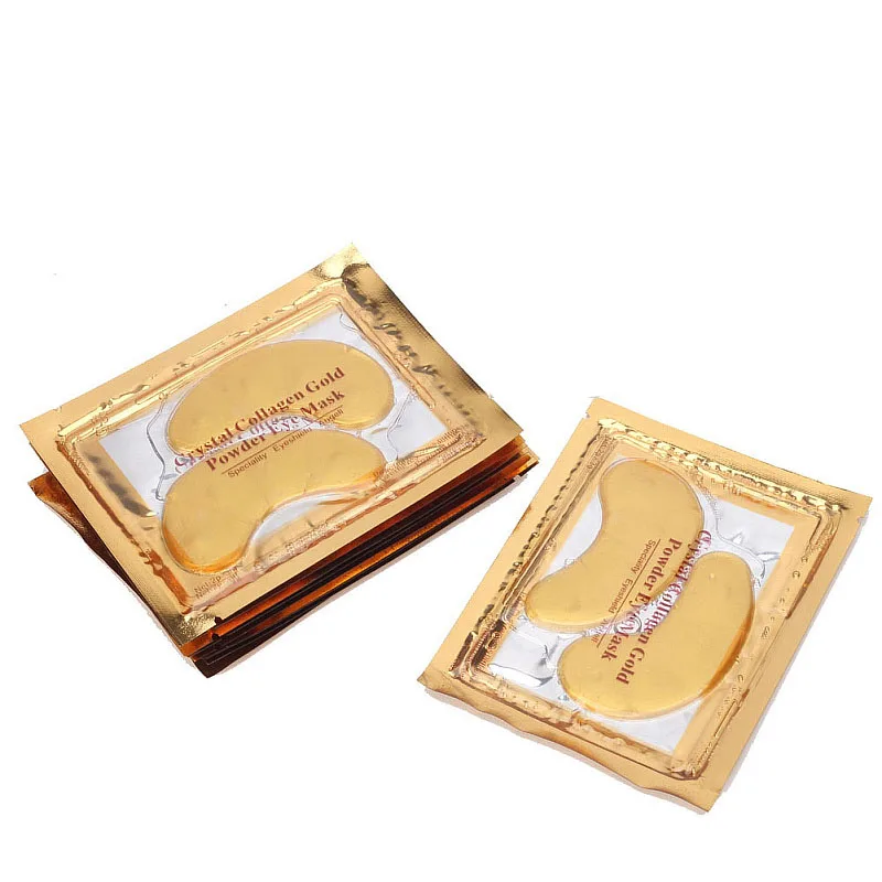 5 пар золотых кристаллов коллагеновая маска для глаз горячая Распродажа патчи