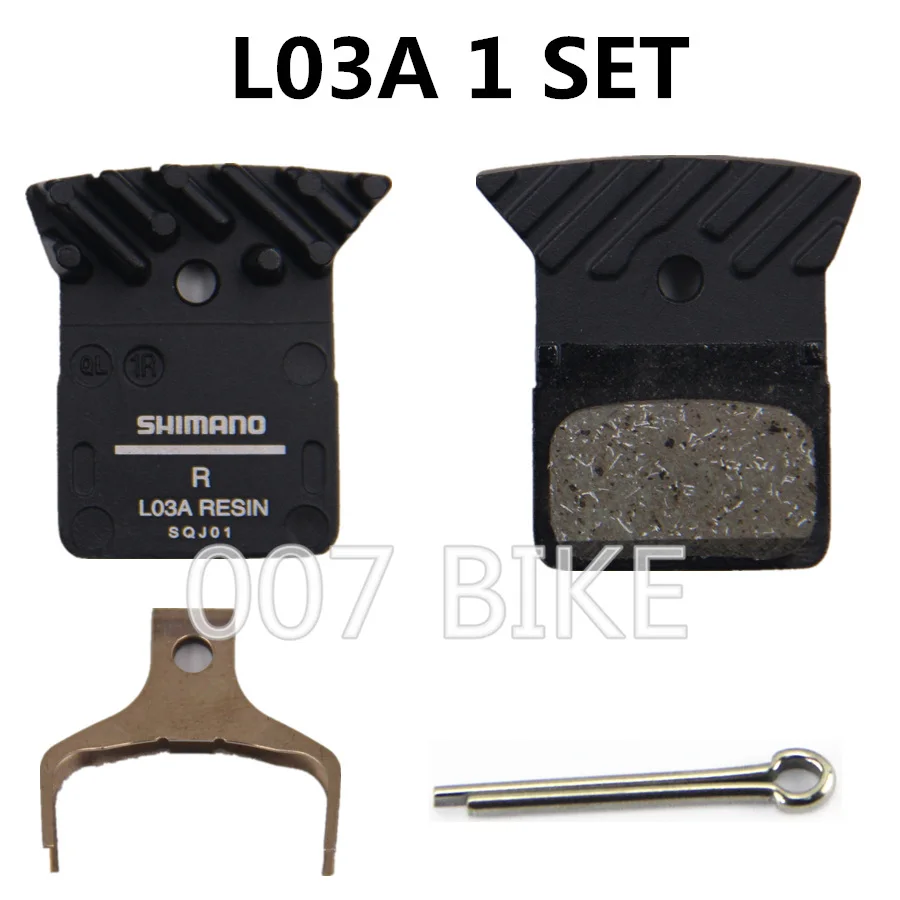 L03A Resin 1 SET SHIMANO L02A L03A колодки 105 ULTEGRA R7070 R8070 R9170 L03A L04C охлаждающий плавник Ice Tech тормозные колодки ROAD BR RS505 RS805 тормозные колодки - Цвет: L03A Resin 1 SET