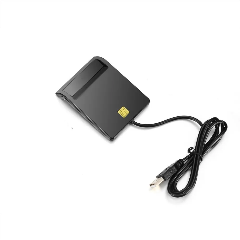 Zoweetek 12026-1 считыватель смарт-карт DOD военный USB общий доступ CAC EMV USB считыватель смарт-карт для SIM/ATM/IC/ID карты
