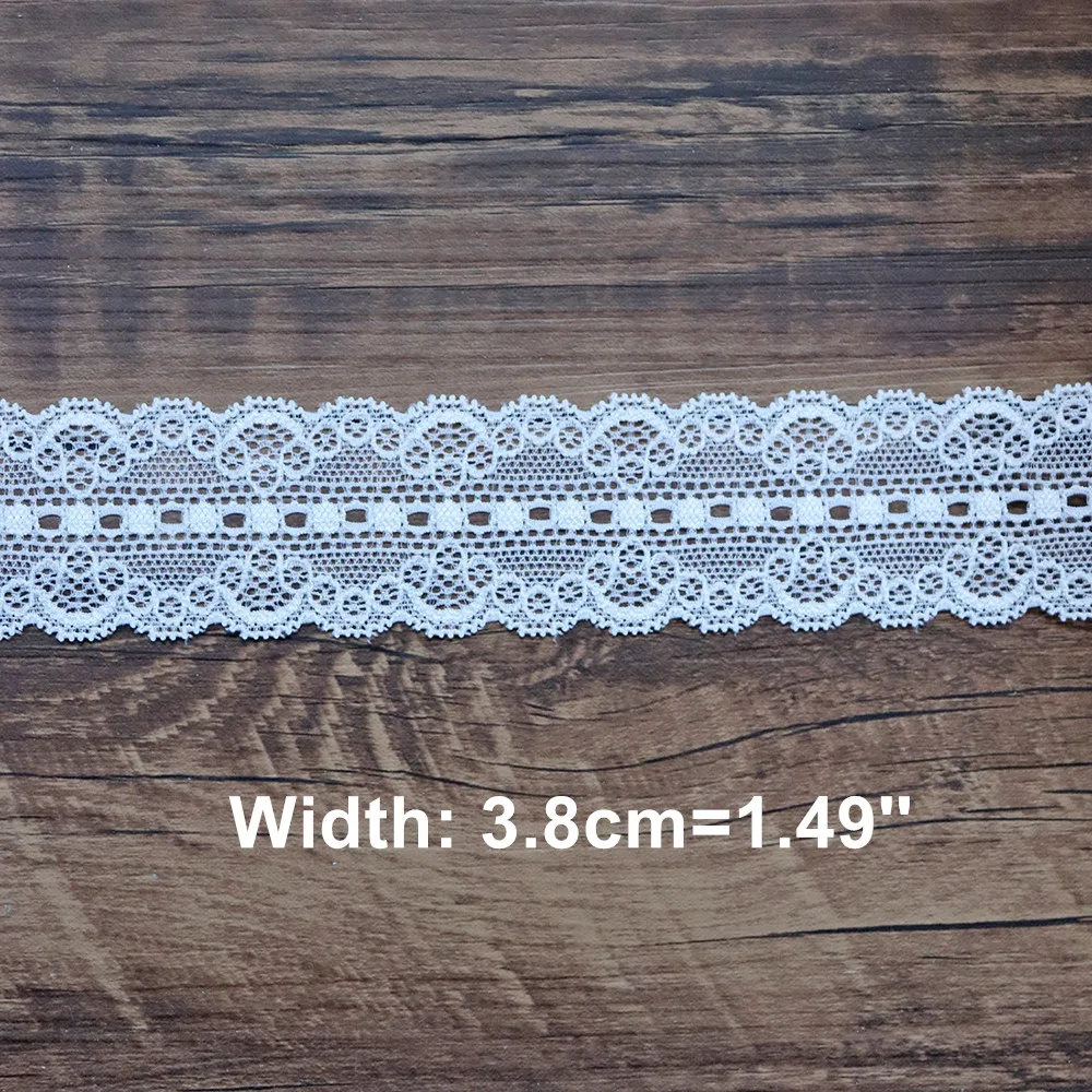 3 м 18 см в ширину нейлоновая эластичная кружевная отделка Набор сделай сам для