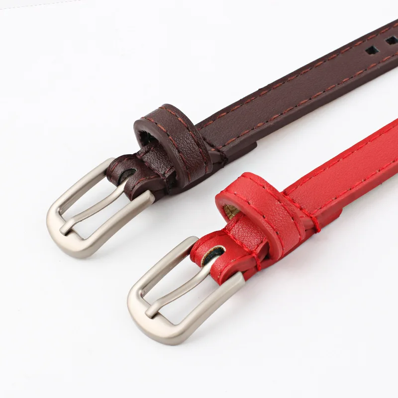 Кожаный ремень женский пояс Ремни Для женщин студент простой и стильный полые