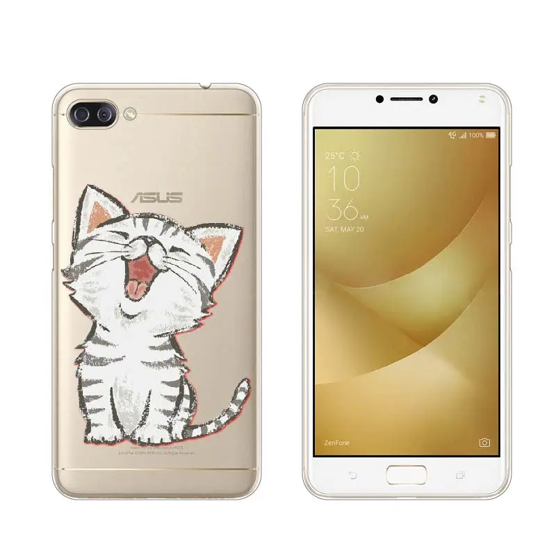 TPU чехол для Asus Zenfone 4 Max ZC554KL случае 5.5 дюймов программный телефон задняя крышка