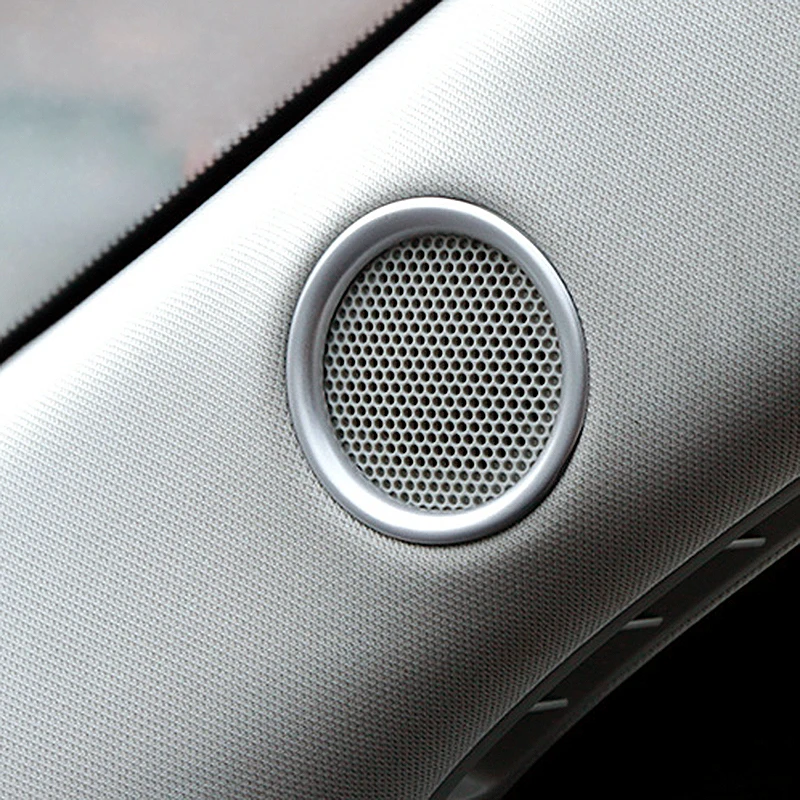 

ABS Matte For Mazda CX-8 CX8 2017 2018 2019 Interior Car A-pillar Speaker Ring Sides Trim Cover Car Styling Accessories 2pcs