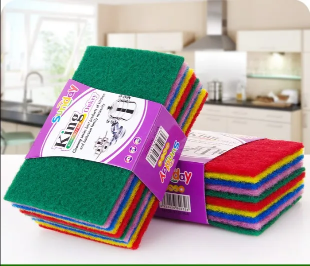 10 шт./компл. многофункциональная кухонная антимасляная ткань для мытья посуды