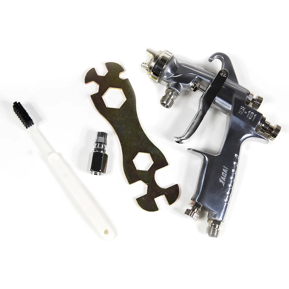 

JIACAI W-71 High Atomizati Spray Gun / Furniture / Wood Automotive Paint Spray Gun 1.0, 1.3 1.5 1.8mm Nozzle With Cup
