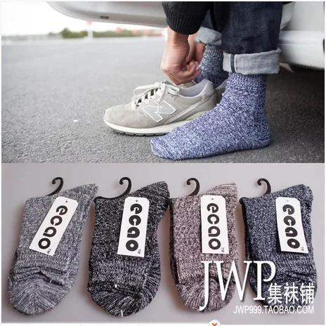 free shipping 5 pairs/lot Japanese heavy line restoring ancient ways stockings | Мужская одежда