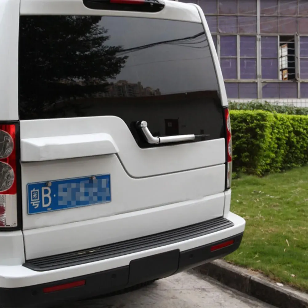 Задние Дворники для заднего окна от дождя Nozzel Cover Trim ABS Strip Decoration For Land Rover LR4 Discovery 4
